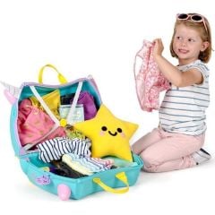 Binilebilen Çocuk Bavulu -  Unicorn
